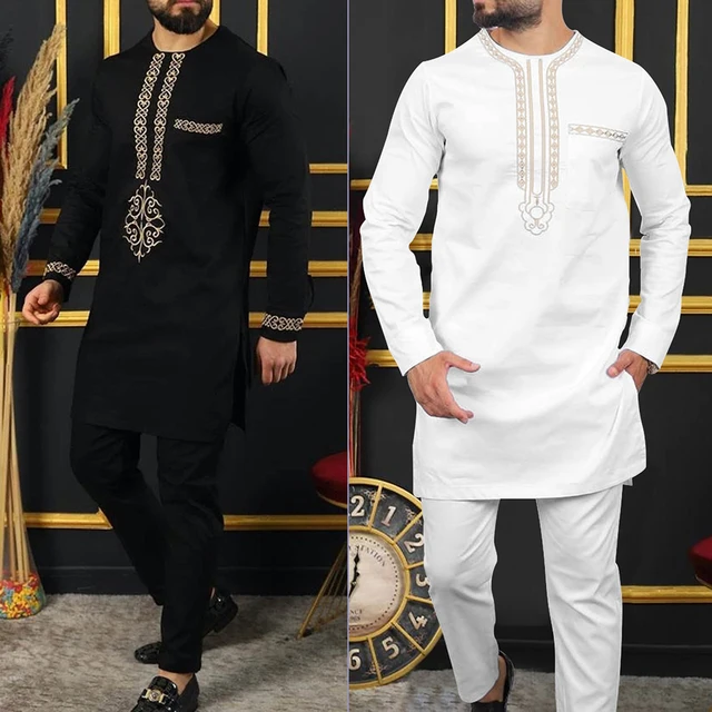Chinedu Embroidered Dashiki Outfit