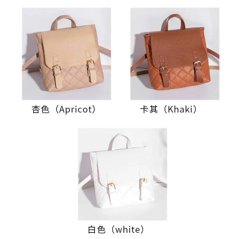 2023 Fashion Women Backpack PU Leather Print Student Bags Shoulder Bag Mini  School Backpacks Female Handbag - AliExpress