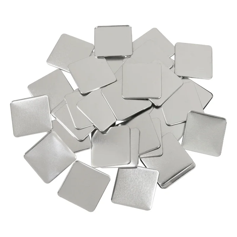 50x50mm Square DIY Pin Button Badge Parts Button Making Supplies