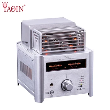 YAQIN MS-6P14 수입 EL84 진공관 블루투스 앰프, 11W * 2 발열 HiFi 고출력 데스크탑 스피커, 공장 직접 판매