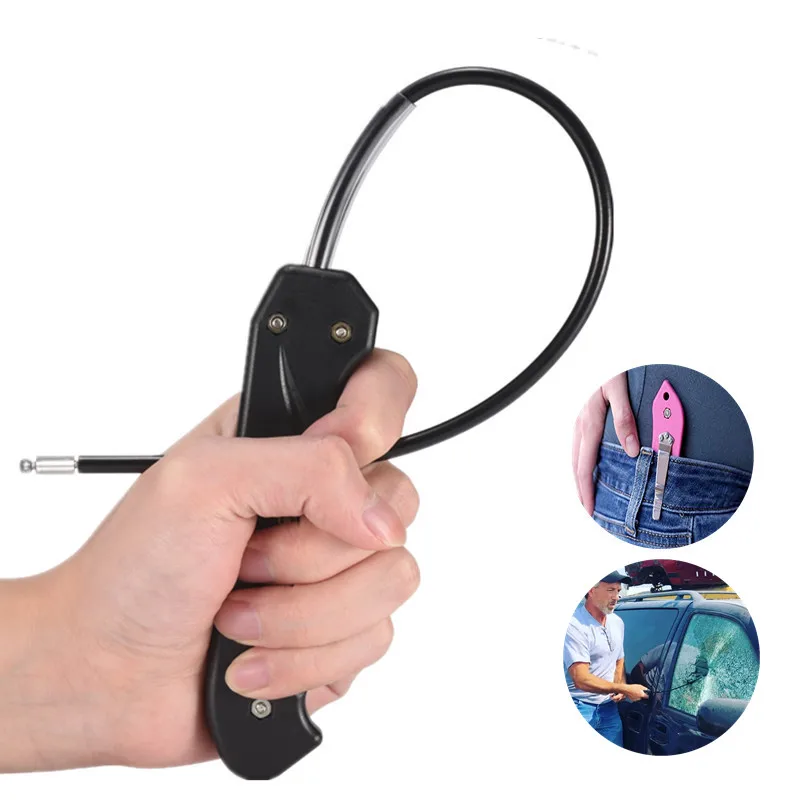 Portable Self Defense Tool Portable Safety Tool Wire Self defense Whip Defense Staff Portable Martial Arts Kudo Whip for Combat Quick Strike Personal