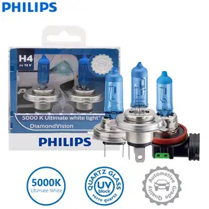2X Philips H7 12V 55W PX26d Diamond Visio 5000K Auto Accessories