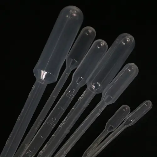 10 Pieces 0.2 / 0.5 / 1/2/3/5 / 10ML Laboratory Pipette Plastic Disposable Graduated Container Liquid Dropper Equipment Straw - Image 6