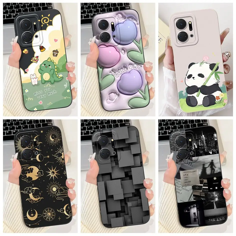 Stylish Shockproof Soft TPU Phone Case – Fashion Painted Design
