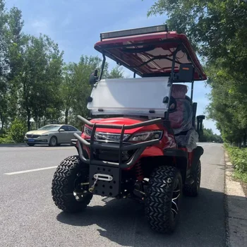 New Style MMC 350cc Gas Golf Cart Petrol Engine Car Hunting Off-Road Vehicle 4 Seaters Golf Cart