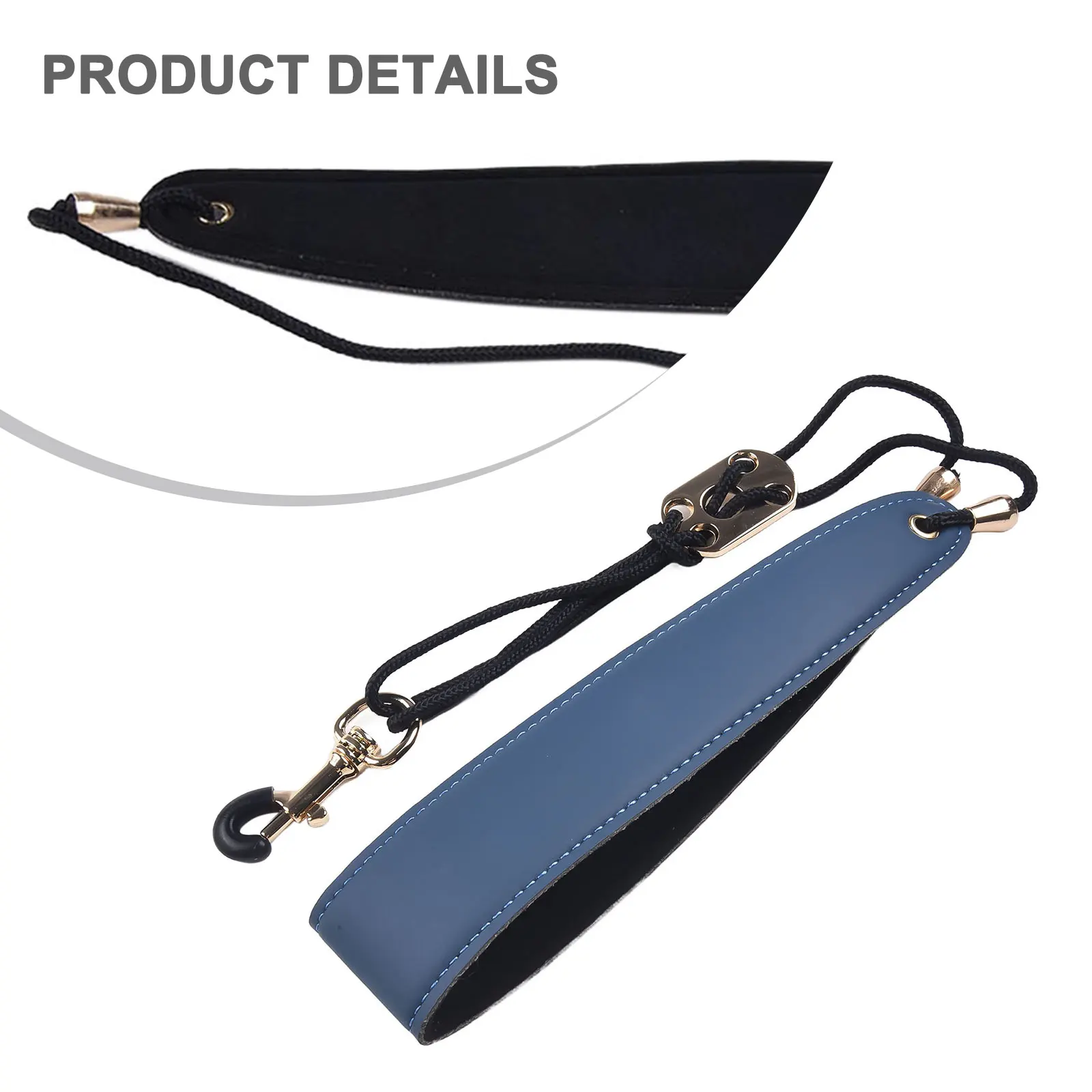 Description Picture 5 of itemLeather Saxophone Neck Strap Tools For Soprano Tenor Alto Baritone Sax For Bass Clarinet English Horn Bassoon Oboe Saxophone