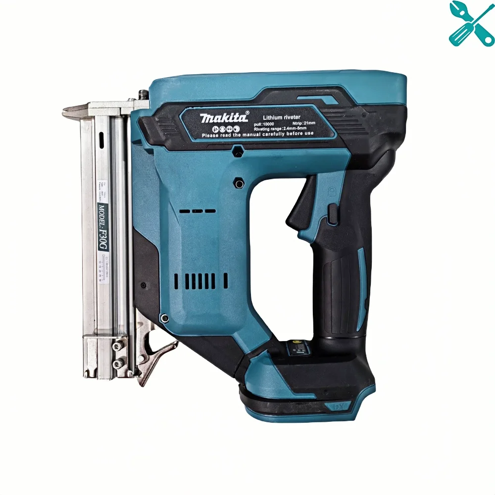 Makita 18V tools Nailer gun F30G Electric Nail Gun Nailer Stapler Framing Tacker Furniture power tool for home tools