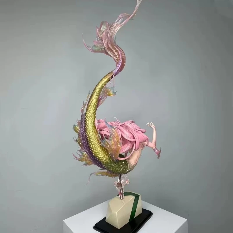 73cm Mermaid Anime Figure Choice sculpture PVC Figurines Model Home Decor Room Decoration chambre Accessories christmas Gifts 3