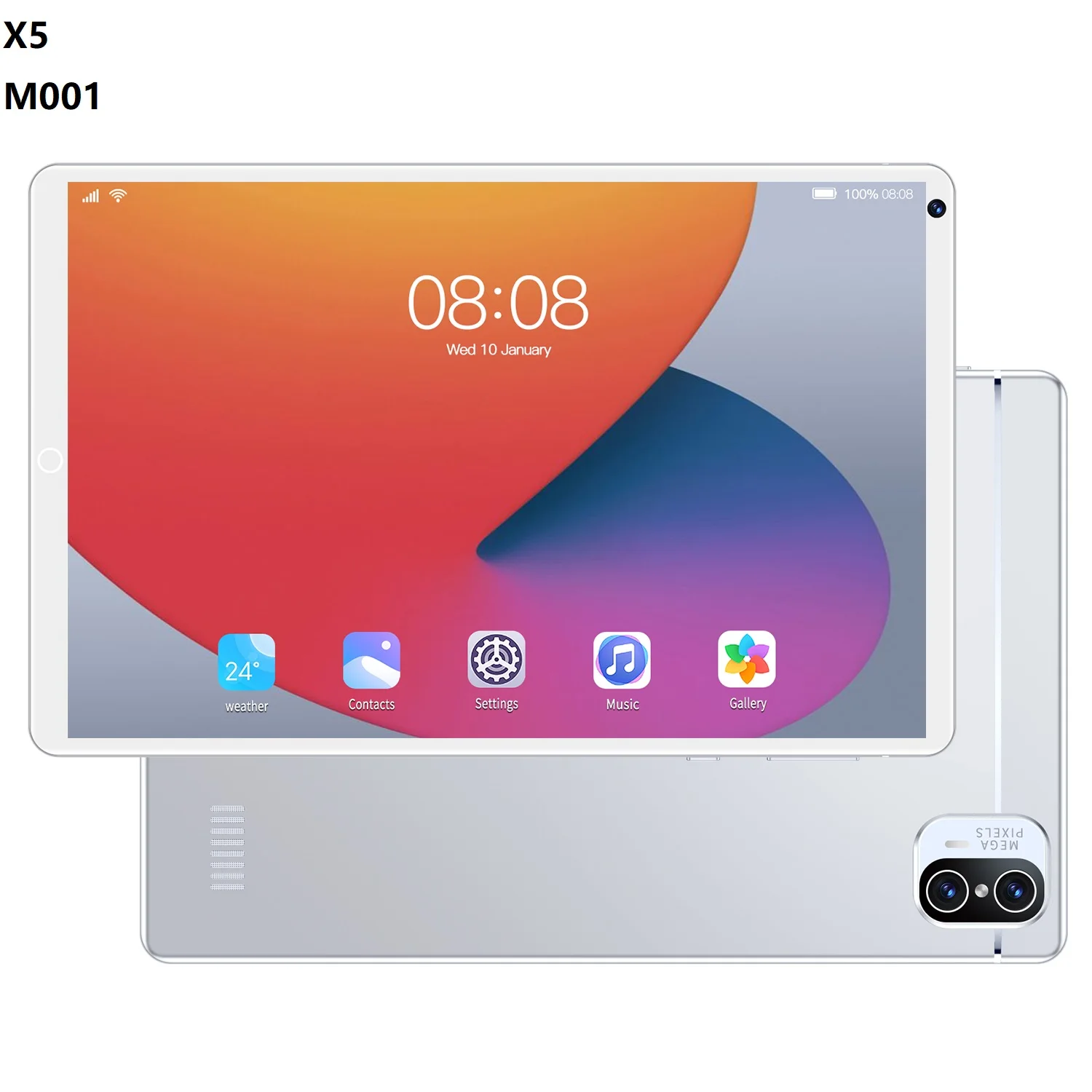 best android tablet 5G Android 12 X5 8.1 Inch 8000mAh 512GB ROM Deca Core 12GB RAM Google Play Office Global Pad Dual SIM GPS 48MP Camera Tablet PC best cheap tablet Tablets