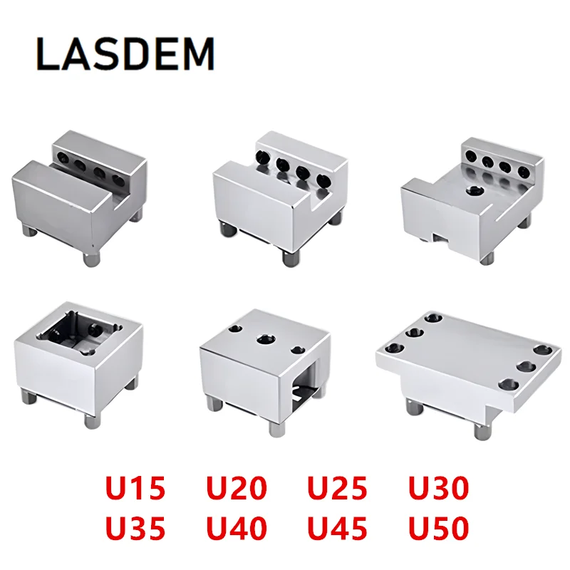 

3R System Rapid Positioning Fixture Stainless Steel Slotted U Holder EDM Chuck Clamping Seat U15 U20 U25 U30 U35 U40 U45 U50