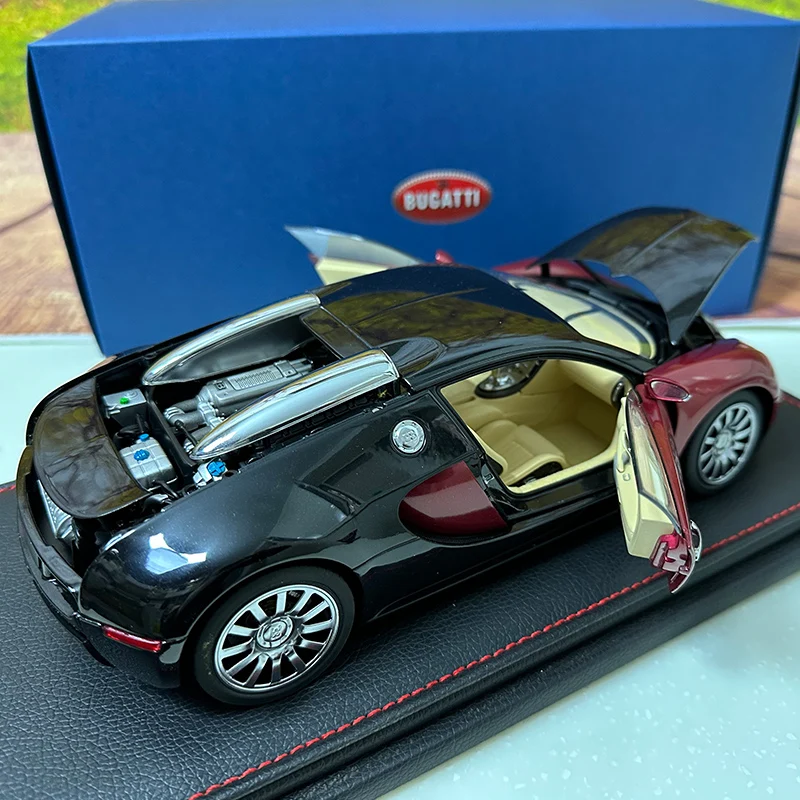 Autoart 1:18 Gibatti veyron eb 16.4合金スポーツカーモデル