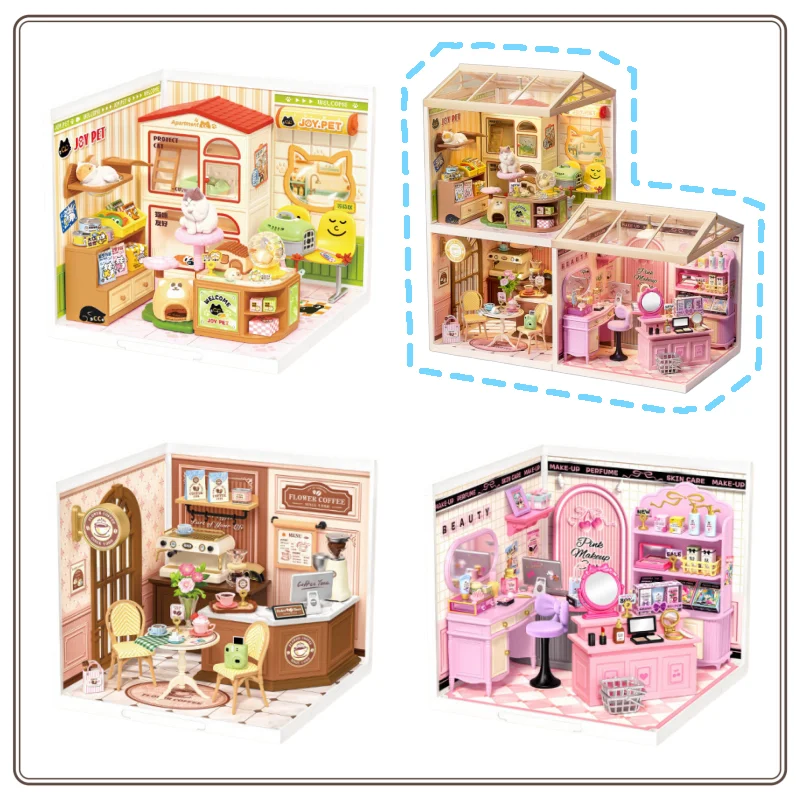 Rolife Super World Shopping Diary — DIY Mini Storefront Kit