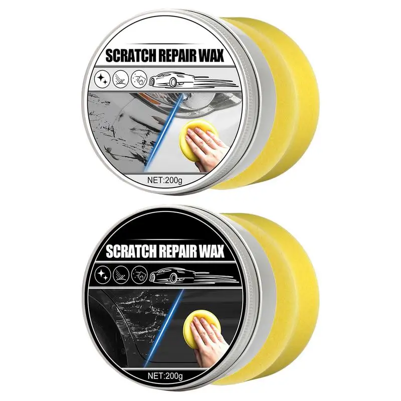 

Scratch Repair Wax For Car Polishing Compound & Scratch Remover Car Scratch Repair Paste Creates A Deep Dazzling Shine Removes