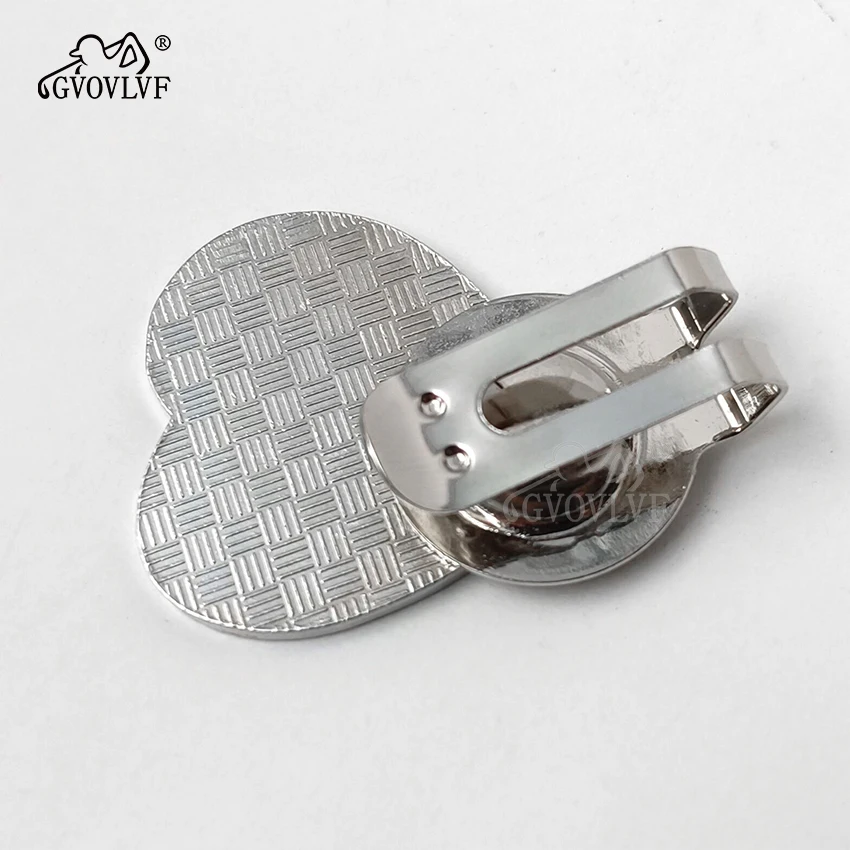 1 piece New Golf LOVE ball Markers Magnetic Hat Clips with Bling Bling Golf Bag Accessories Gift for Women Golfers Pink 5
