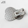 1 piece New Golf LOVE ball Markers Magnetic Hat Clips with Bling Bling Golf Bag Accessories Gift for Women Golfers Pink 5