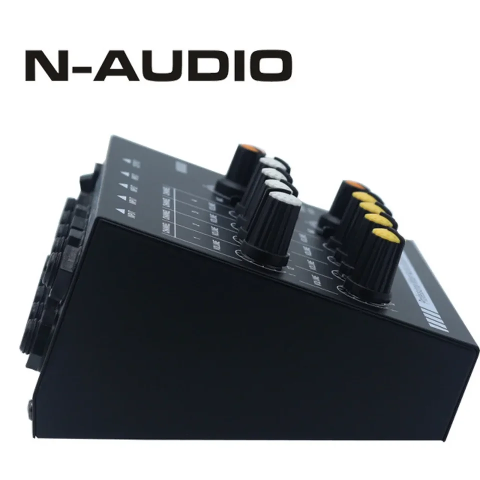 Toolmsc mix800 8CHANNEL LINE MIXER 電池駆動 激安ステレオ8chミキサー Toolmsc MX800を買ってみた - 文化的