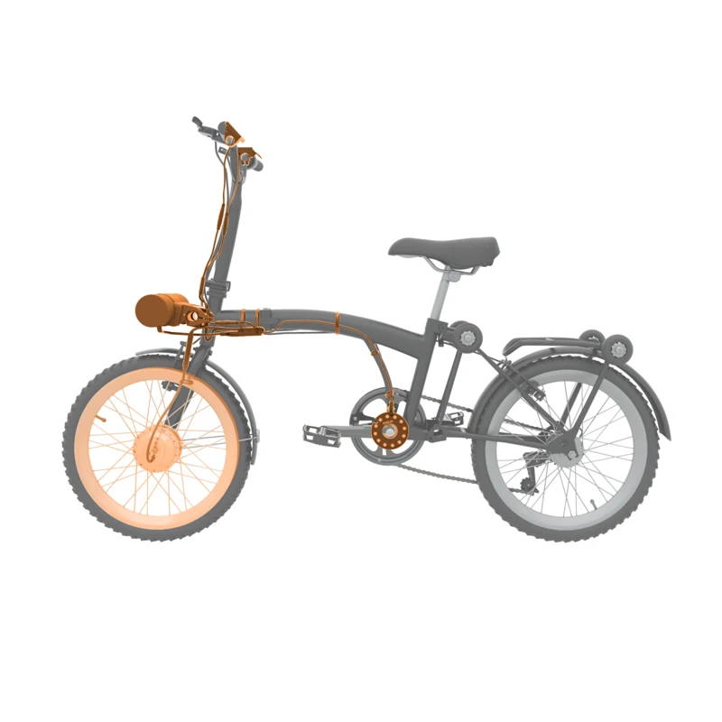 Brompton Special edition E-Bike Kits E-Bike Conversion Kits 36V10AH Battery, for Bike to Electric Bike Upgrade Kit electric bike conversion kit