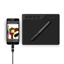 GAOMON-Tableta gráfica Digital S620 de 6,5x4 pulgadas, Tablet para dibujar y pintar, bolígrafo de nivel 8192, compatible con Android/Windows/Mac OS