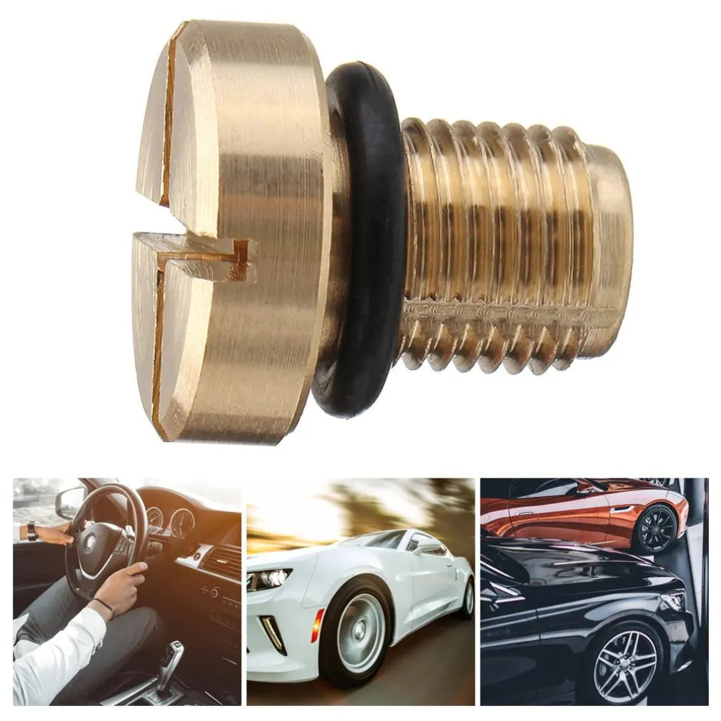 Radiator Hose Bleed Vent Screw Plug Bleeding For BMW 3 Series E30 E36 E46 Mini Cooling System Brass Screw Accessories