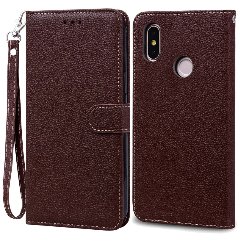 Luxury Leather Wallet Flip Case - Elegant Protective Cover