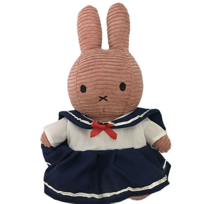 thumbnail image 1 of White Rabbit Doll Toy Kids Sleeping Backrest Pad Cute Plush Rabbit Baby Accompanying Doll Children's Birthday Gift, 1 of 5