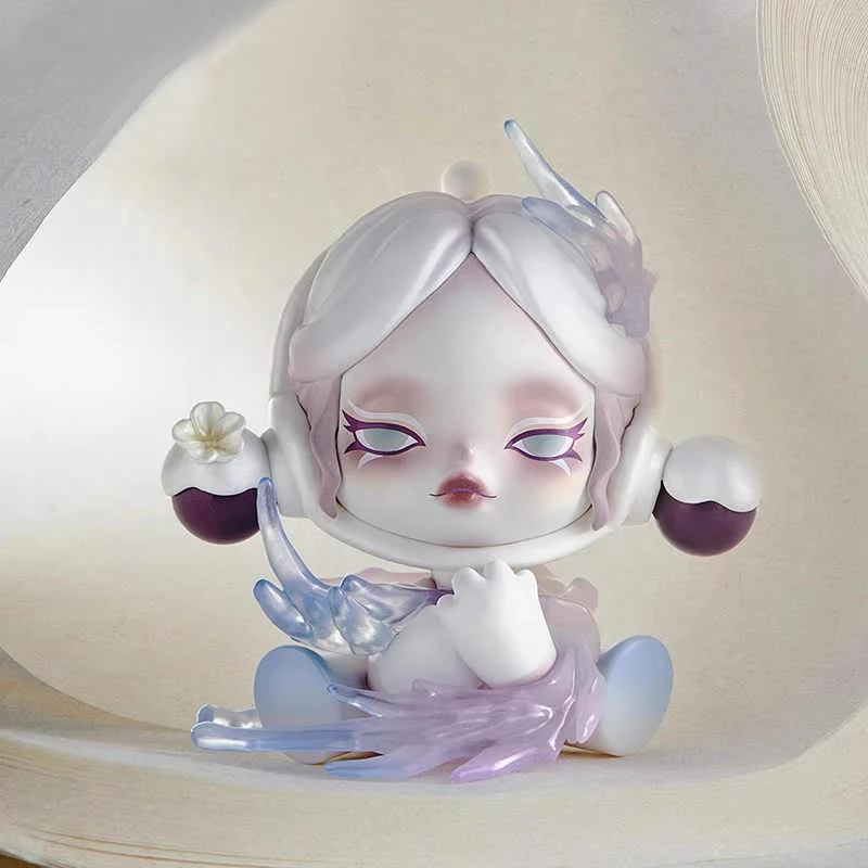 thumbnail image 1 of Original SKULLPANDA Courtyard Plum Series Sp11 Blind Box Toy Kawaii Doll Action Figure Toys Caixas Collectible Model Mystery Box, 1 of 5
