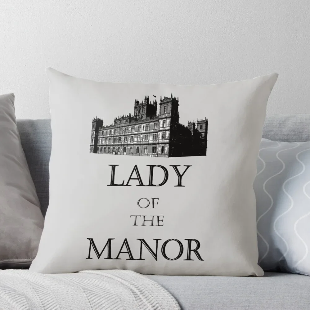 

Lady of the Manor Throw Pillow Sofa Cover Pillow Decor Pillow Case