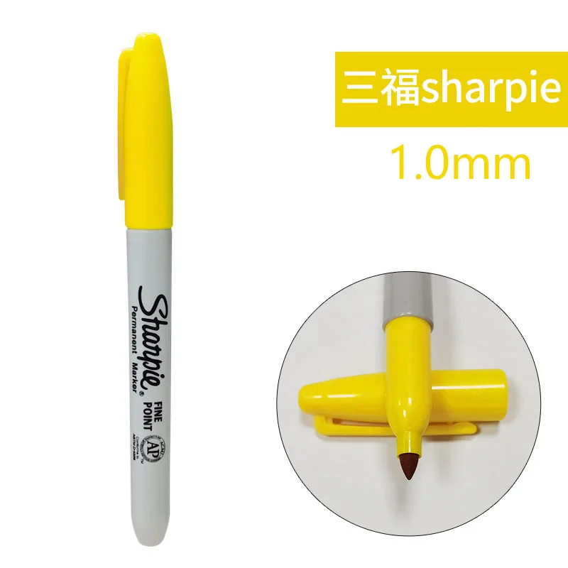 Sharpie Ultra-Fine Permanent Marker, Yellow