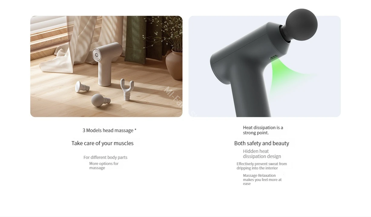 Xiaomi Mijia Mini Fascia Gun 2C Massager - (MJJMQ03YM) description image 12