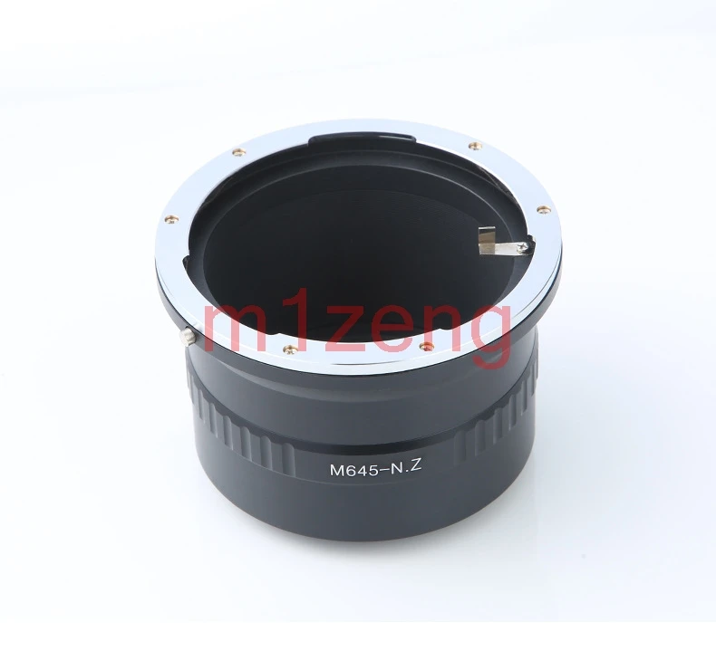 M645-N/Z Mount Lens Adapter Ring Per Obiettivo Mamiya 645 M645 A Nikon Z Z5 Z6 Z7 Z9 Z50 Z6Ii Z7Ii Z50Ii Z Fc Mirrorless Camera