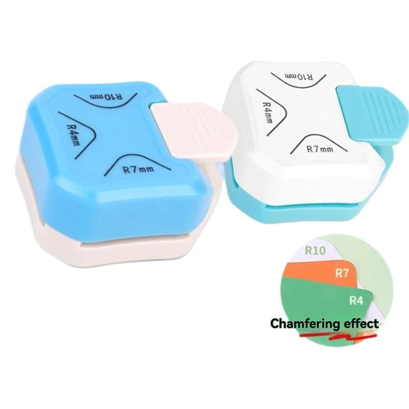 3 Way Chamfer Corner Punch,Craft Paper Corner Cutter For Paper Crafts,Laminate,Cardstock,Business Card,DIY, Photo