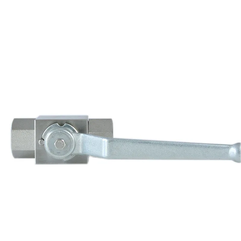 1/2" Female Thread 304 Stainless Steel High Pressure Ball Valve Corrosion Resistant High Pressure Hydraulic Ball Valve