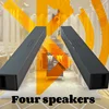 BS-18B Wireless Bluetooth 5.0 Speaker High Power Indoor and Home Integrated Wall Mounted TV FM radio Five wired playback modes 1