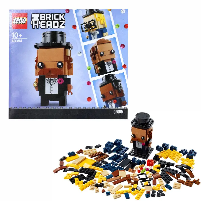LEGO 40384 Brickheadz novio AliExpress