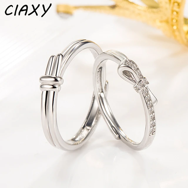 Lovers Knot Silver Ring Band (Old Model) - Celtic Wedding Rings - Rings  from Ireland