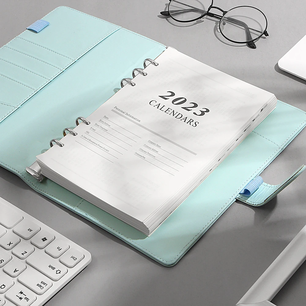 A5 Filler Paper Binder Inner Pages Refill Page Notebooks Spiral