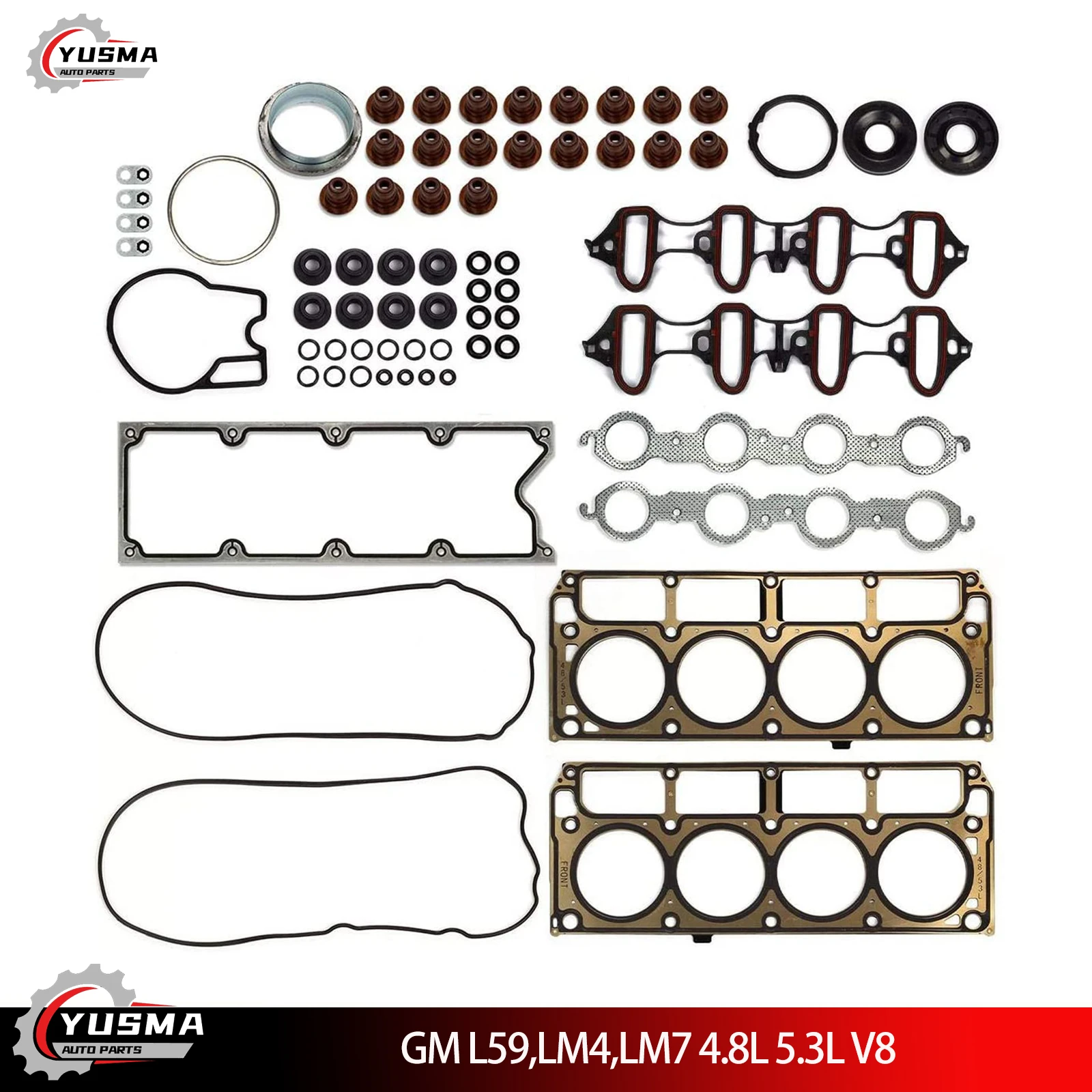 Overhaul Engine Full Gasket Kit Set For GM L59,LM4,LM7 AVALANCHE EXPRESS 1500 SUBURBAN TAHOE 4