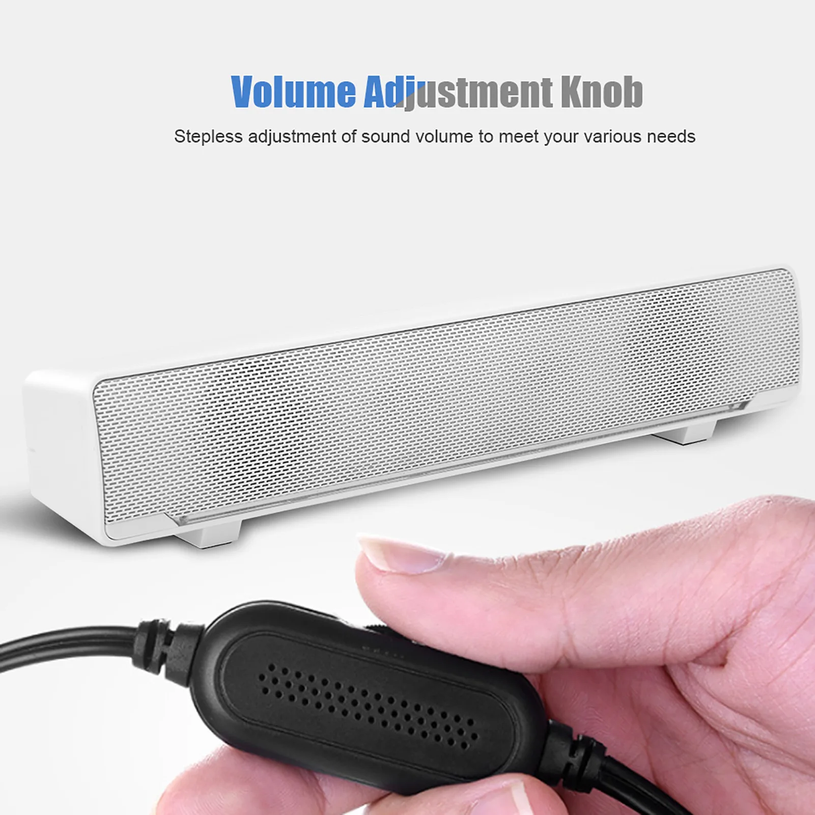 Soundbar stereo cablata usb con bassi e audio surround_voghion.com