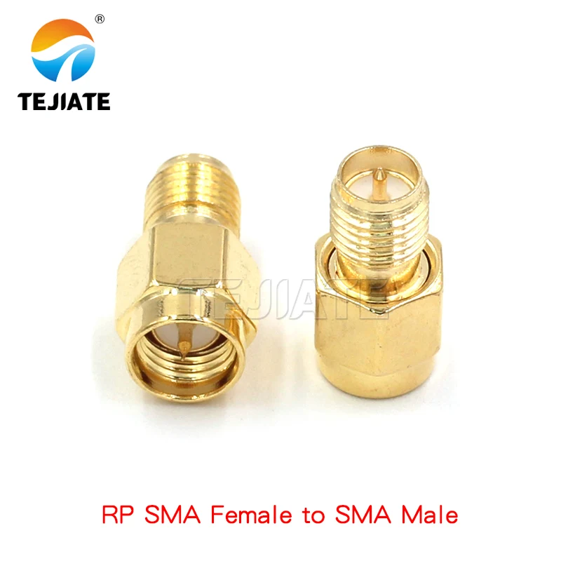 1PCS SMA RF adapter SMA-SMA-JJ female to female and male RF coaxial connector adapter coupler inner hole to inner hole