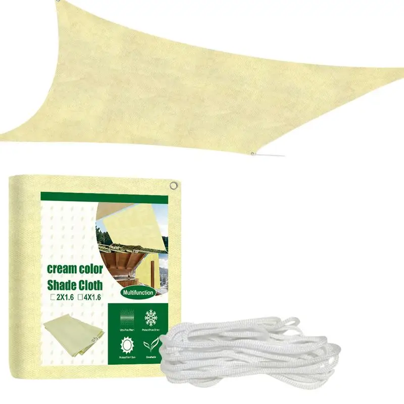Tendalino Parasole Protezione Uv Ombra Vela Tendalino Parasole 9X11 Pollici Rettangolo Portatile Canovas Copre Rettangolo Baldacchino Tende Calore