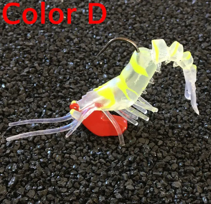 12g 9cm 7 Colors Artificial PVC Shrimp Soft Fishing Lure Luminous Bait for  Fishing Activity - China Soft Bait and Soft Lure price