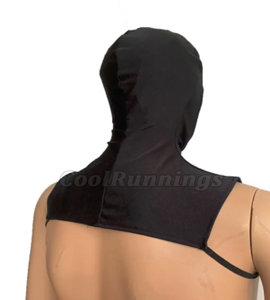 Halloween Fancy Dress Party Spandex Zentai Helmet Inner Hood Cosplay Props