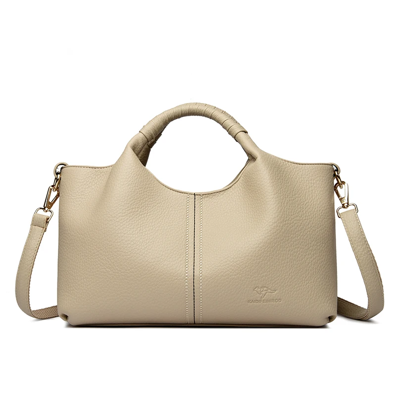ตัวเลือกสินค้า กระเป๋าหนัง Tote แฟชั่นผู้หญิง ความจุใหญ่ ไหล่เดี่ยว Crossbody