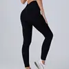 Pantalons de yoga taille haute sans couture avec ceinture en V et design rehausseur de fesses, leggings de fitness pour l'entraînement