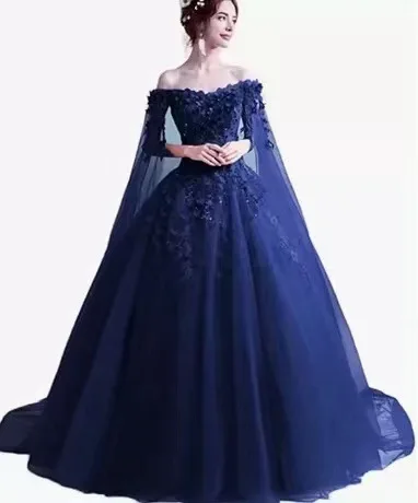 CloverBridal θƽ    , Watteau  ν 巹, 2023  ̽ ø,  , WQ9745