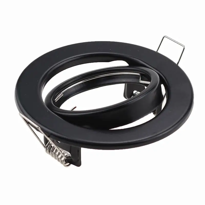 Description Picture 2 of item10pcs Atractive and Durable Design Round Downlight Gu10Mr16 Recessed Ceiling Frame Spot Light Fittings Holder Housing Decoration