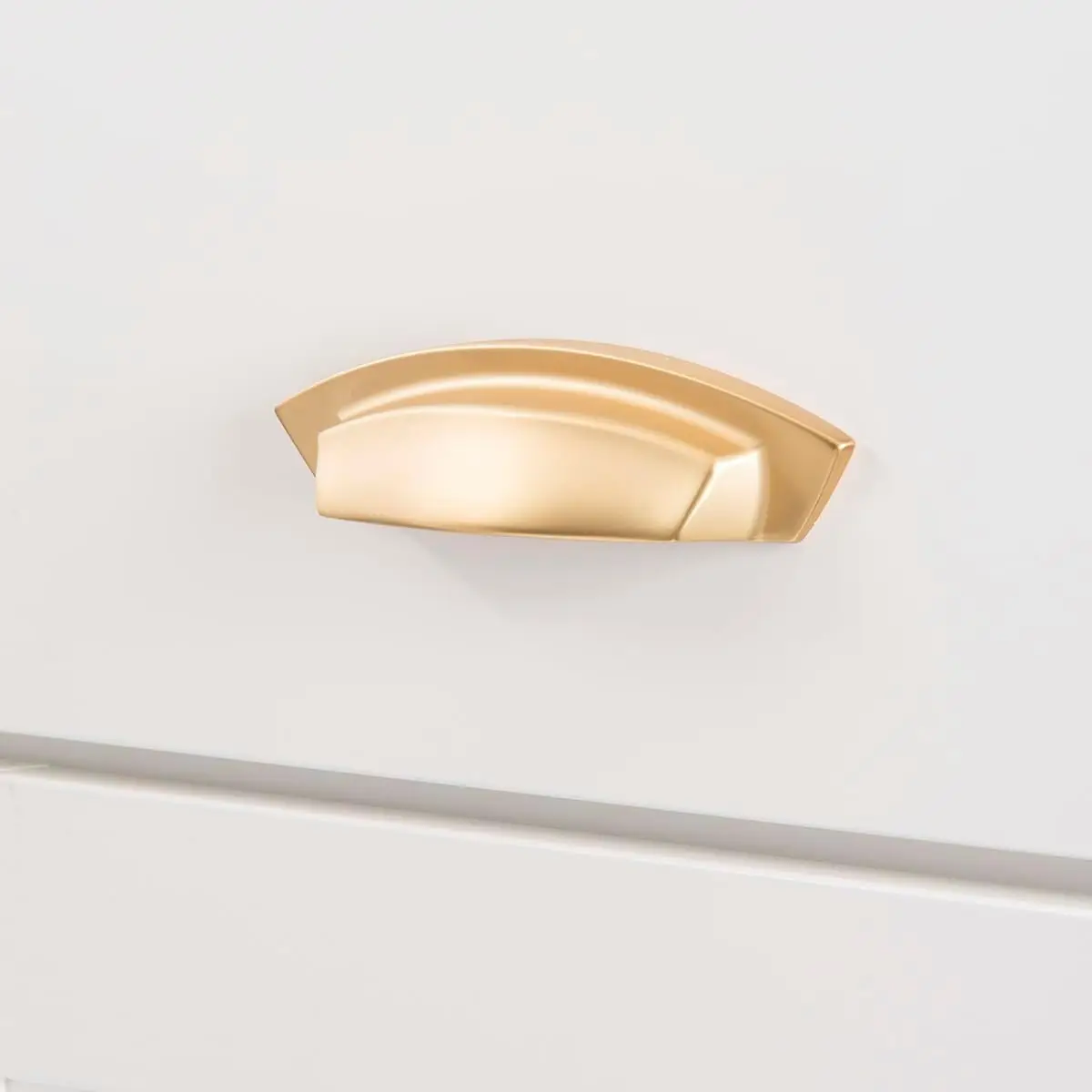 1 Pack Solid Core Kitchen Cabinet Pulls, Luxury Cabinet Handles, Hardware for Doors & Dresser Drawers, 3 Inch & 3-3/4 Inch