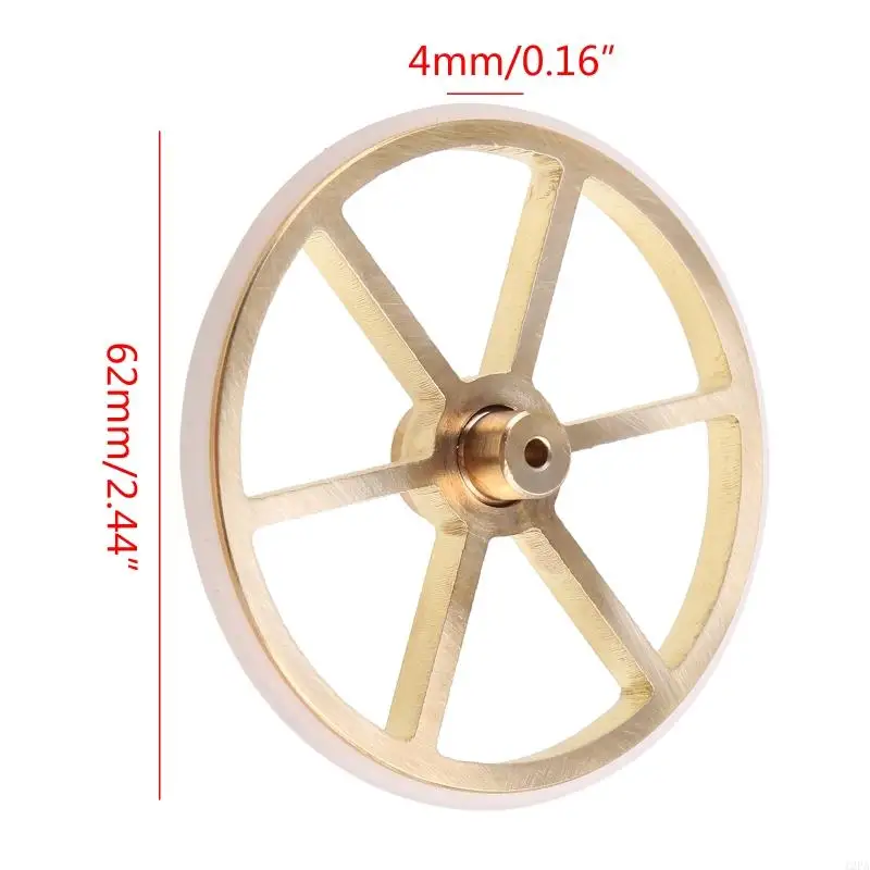 새로운 Y5H 전문 아이들러 휠 금속 아이들러 휠 2개의 타이어 샤프트 2.45 Lenco- Bogen Gold용 조립이 용이함