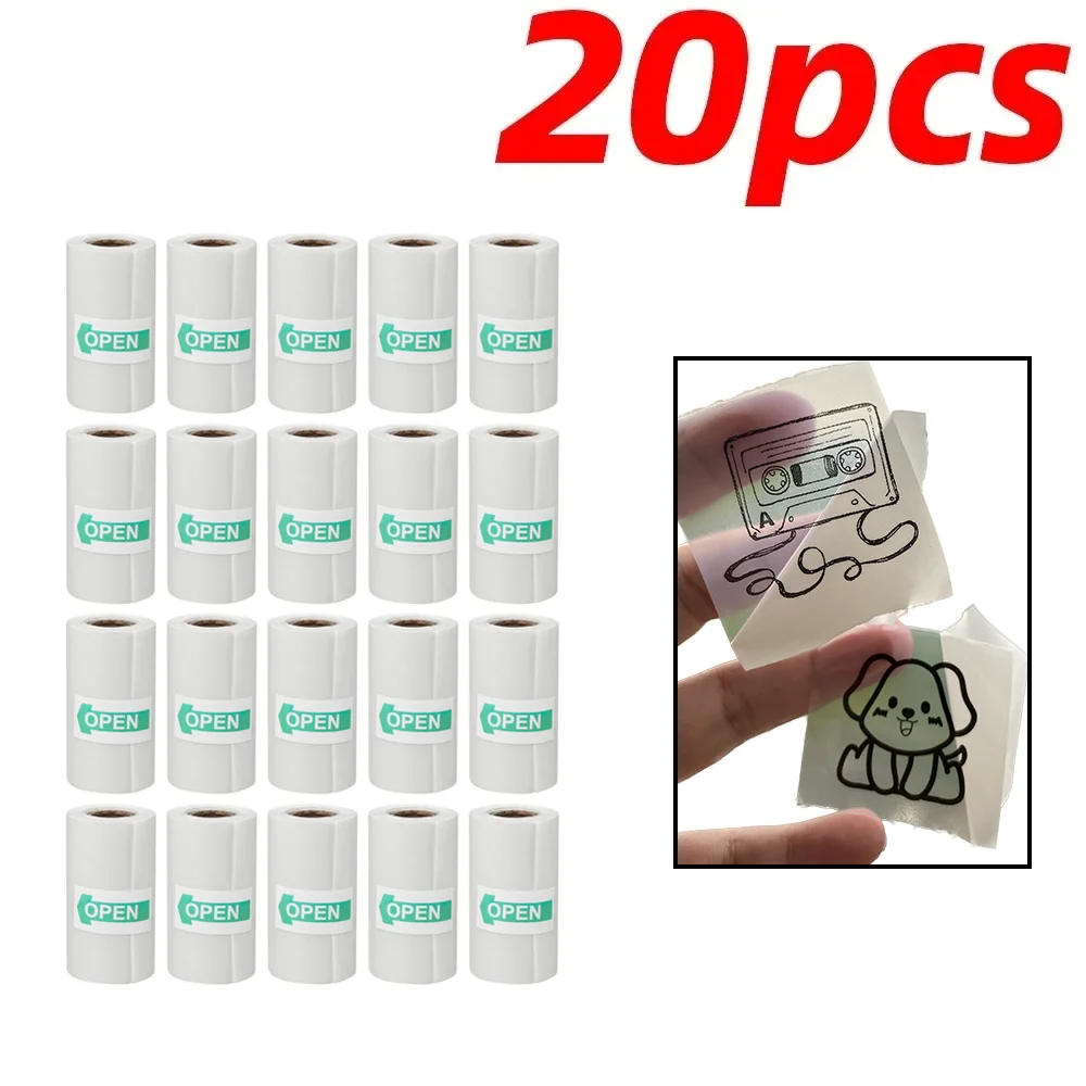 20PCS transparent