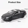 1/36 Scale Mercedes Benz CLS 63 AMG Car Model Toy Alloy Body Rubber Tire Simulation Pull Back Coupe Models Ornament Gift for Kid 6